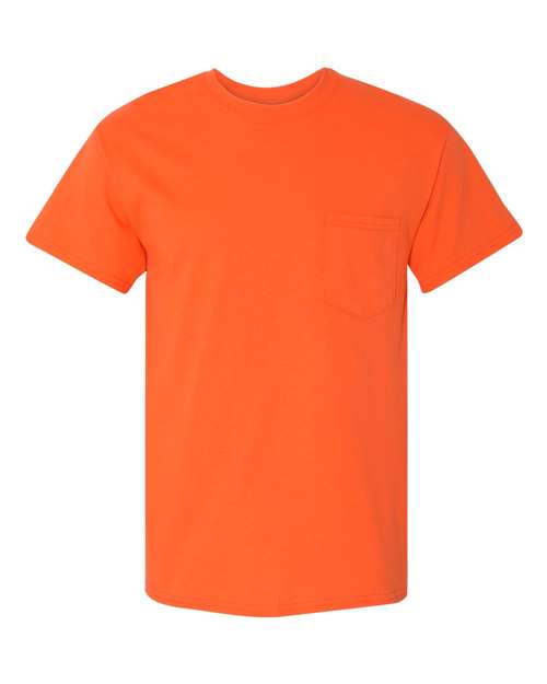 Gildan 5300 Unisex Heavy Cotton™ Pocket T-Shirt - Orange - front