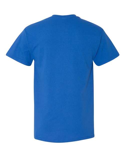 Gildan 5300 Unisex Heavy Cotton™ Pocket T-Shirt - Royal - back