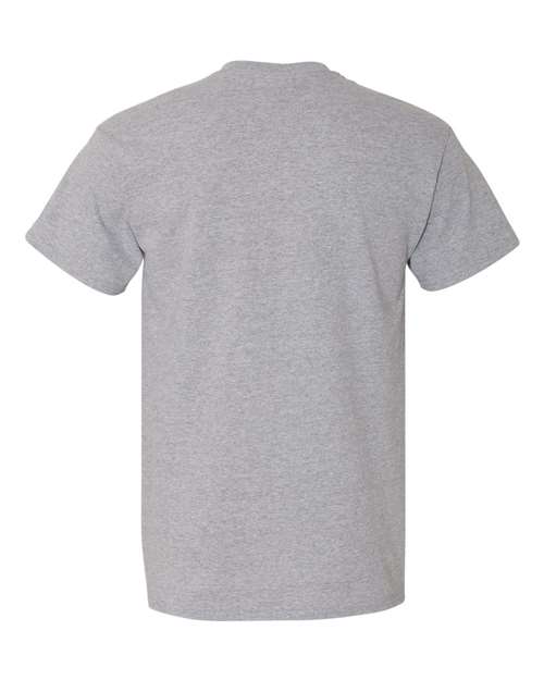 Gildan 5300 Unisex Heavy Cotton™ Pocket T-Shirt - Sport Grey - back