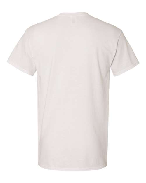 Gildan 5300 Unisex Heavy Cotton™ Pocket T-Shirt - White - back
