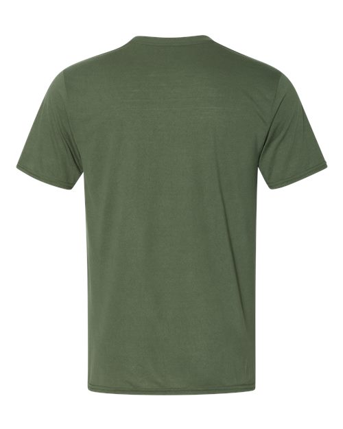 Gildan 42000 Unisex Performance® T-Shirt - Military Green - back