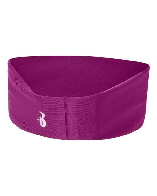 Badger 0301 Wide Headband - Hot Pink - back