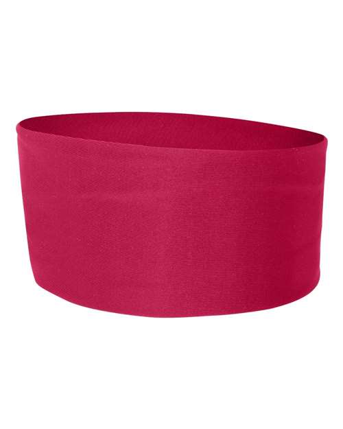 Badger 0301 Wide Headband - Red - front