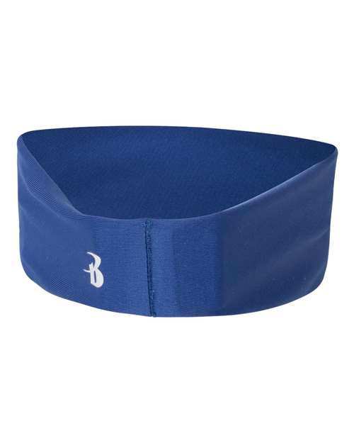 Badger 0301 Wide Headband - Royal - back