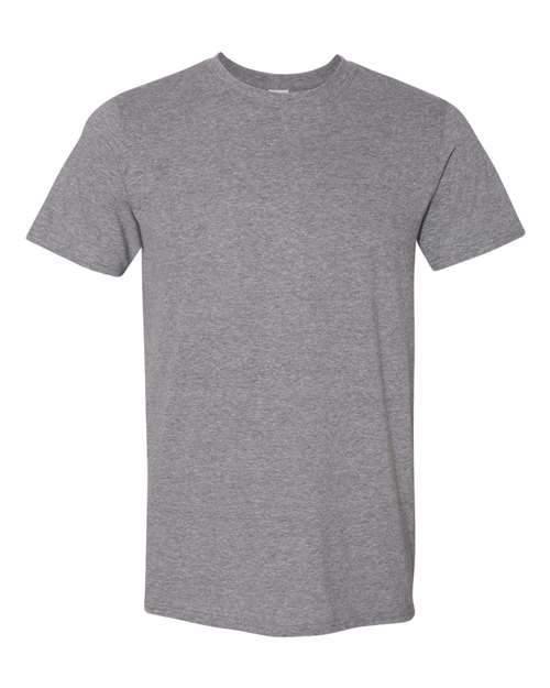 Gildan 64000 Unisex Softstyle® T-Shirt - Graphite Heather - front