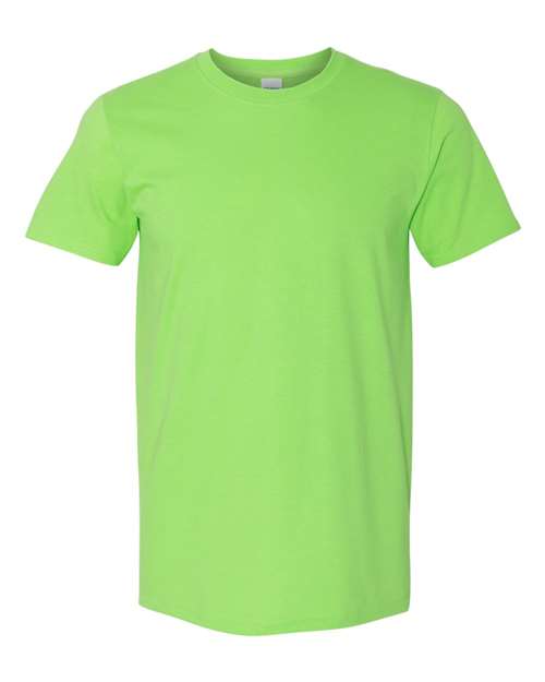 Gildan 64000 Unisex Softstyle® T-Shirt - Lime - front