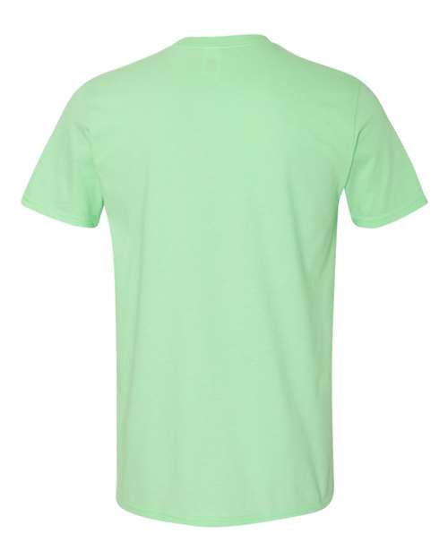 Gildan 64000 Unisex Softstyle® T-Shirt - Mint Green - back