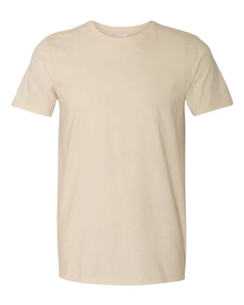 Gildan 64000 Unisex Softstyle® T-Shirt - Natural - front