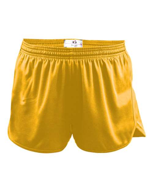 Alleson Athletic 2272 Youth B-Core Track Shorts - Gold - front