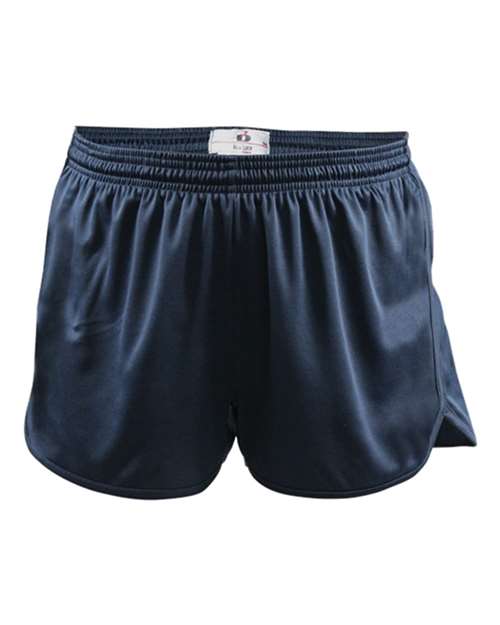 Alleson Athletic 2272 Youth B-Core Track Shorts - Navy - front