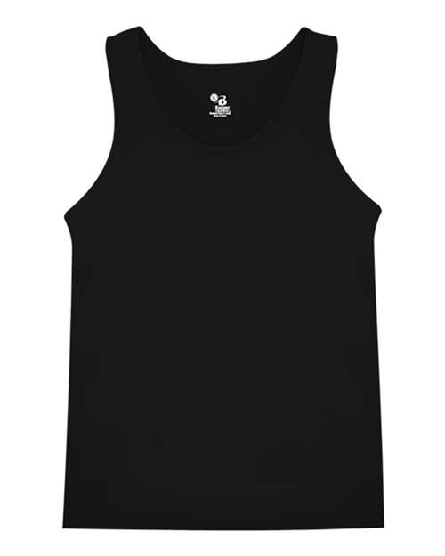 Alleson Athletic 2662 Youth B-Core Tank Top - Black - front