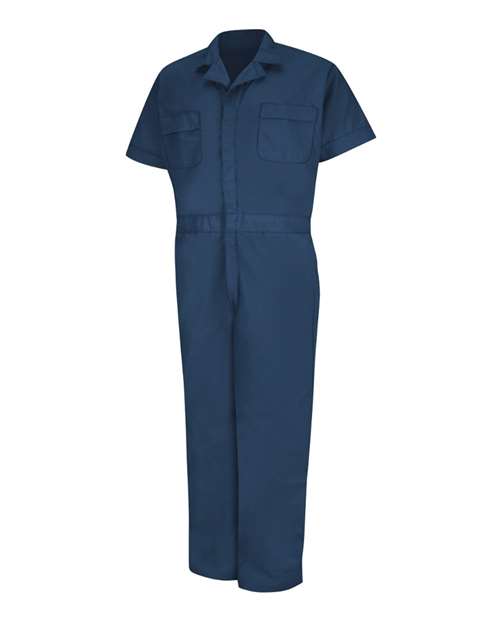 Red Kap CP40 Men's Speedsuit Short Sleeve - NV-Navy - front