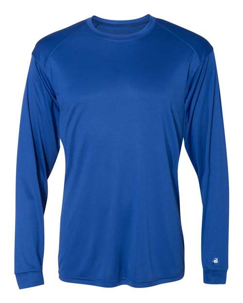 Badger 4004 Men's Ultimate SoftLock™ Long Sleeve T-Shirt - Royal - front