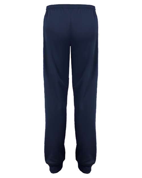 Badger 1475 Men's Performance Fleece Joggers - Navy - back