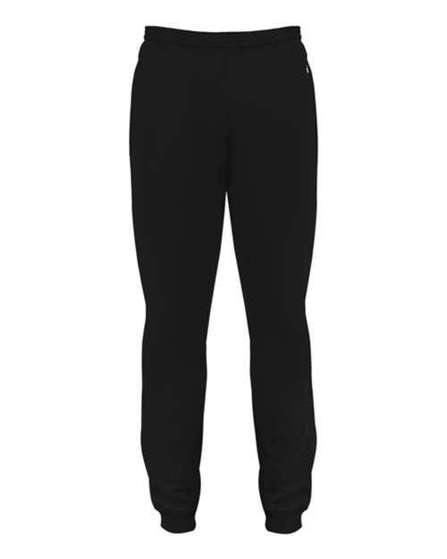 Badger 1476 Women's Performance Fleece Joggers - Black - front