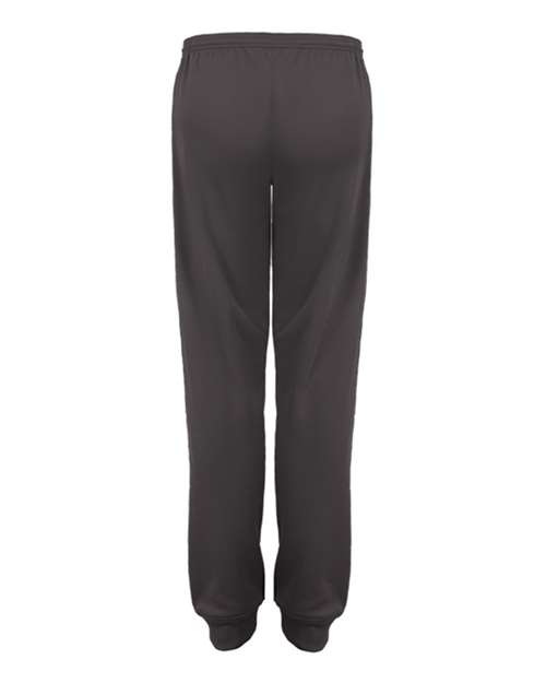 Badger 1476 Women's Performance Fleece Joggers - Graphite - back
