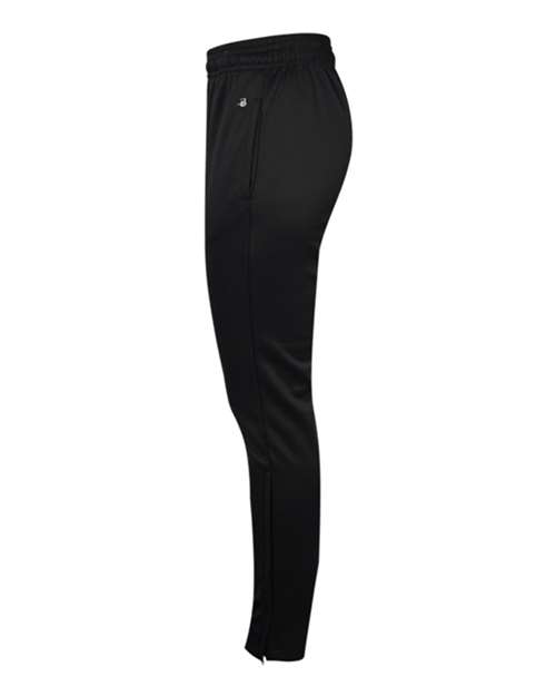 Badger 1576 Women's Trainer Pants - Black - side