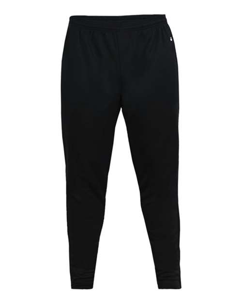 Badger 2575 Youth Trainer Pants - Black - front
