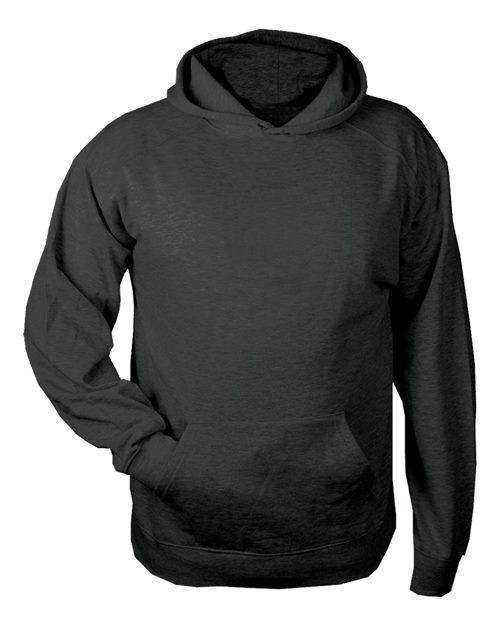 C2 Sport 5520 Youth Fleece Hooded Sweatshirt - Black - front