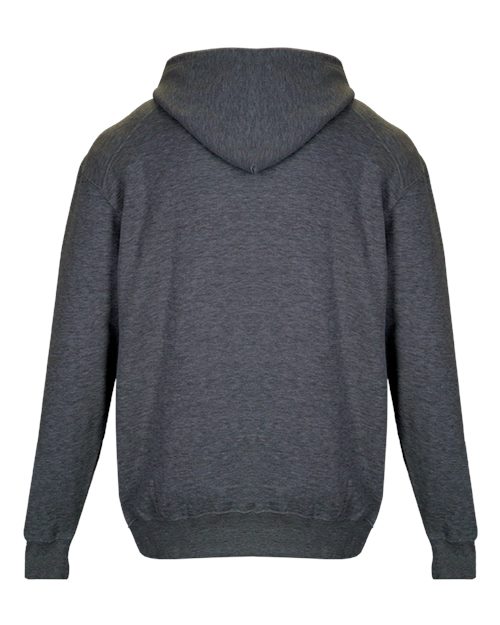 C2 Sport 5520 Youth Fleece Hooded Sweatshirt - Charcoal - back