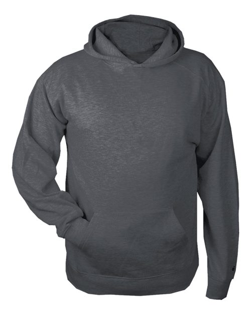C2 Sport 5520 Youth Fleece Hooded Sweatshirt - Charcoal - front
