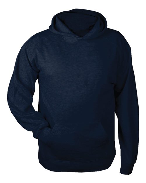 C2 Sport 5520 Youth Fleece Hooded Sweatshirt - Navy - front