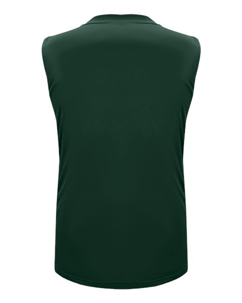 Alleson Athletic 8566 Men's B-Pivot Rev Tank Top - Forest/ White - back