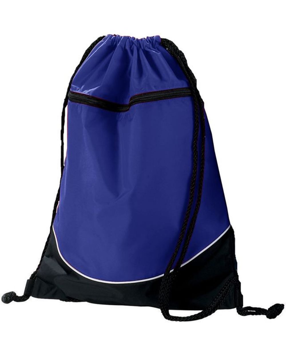 Augusta Sportswear 1920 Tri-Color Drawstring Backpack - style