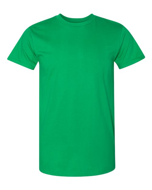 Hanes 4980 Unisex Perfect-T T-Shirt - Kelly Green - front