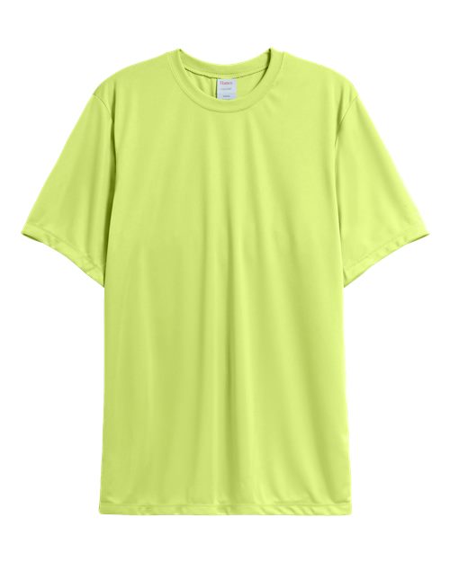 Hanes 4820 Unisex Cool DRI® Performance T-Shirt - Safety Green - front