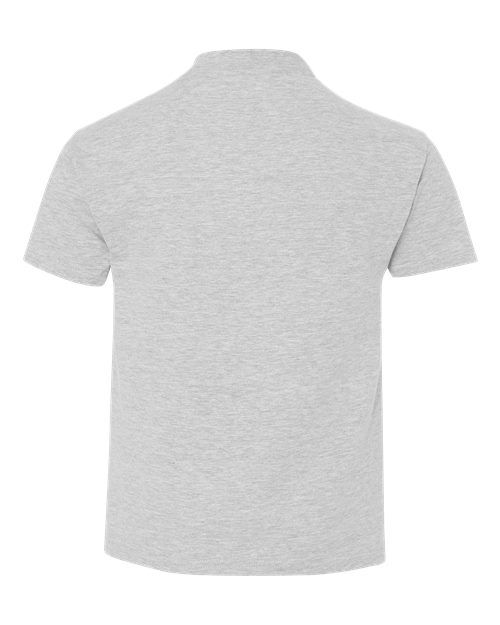 Hanes 498Y Youth Perfect-T T-Shirt - Ash - back