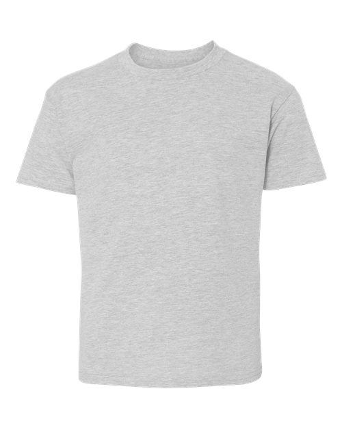 Hanes 498Y Youth Perfect-T T-Shirt - Ash - front