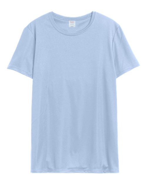 Hanes 4830 Women's Cool DRI® Performance T-Shirt - Light Blue - front