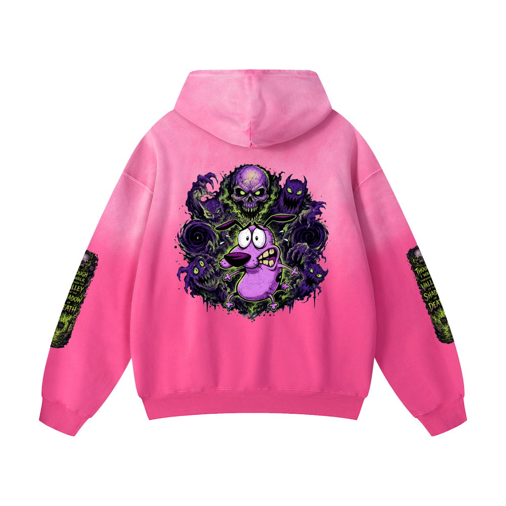 Psalm 23:4 Edition Heavyweight Sunfade Oversized Hoodie