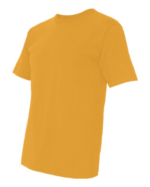 Bayside 5040 Unisex USA-Made Midweight T-Shirt - Gold - side