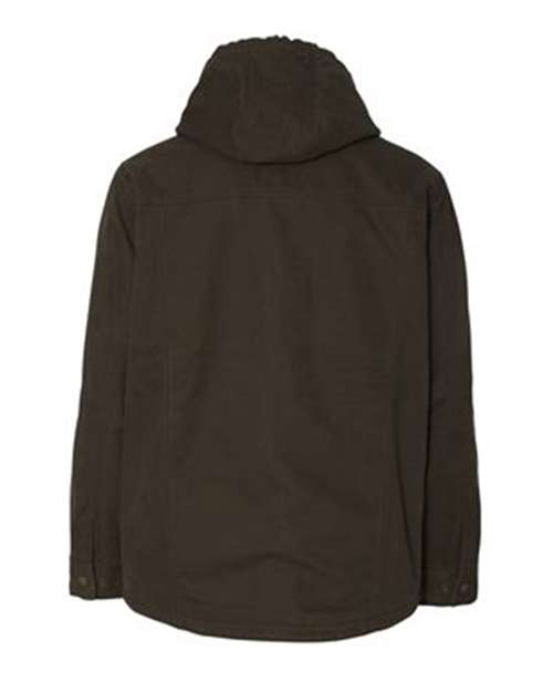 DRI DUCK 5090T Men's Tall Laredo Boulder Cloth™ Canvas Jacket with Thermal Lining - Tobacco - back