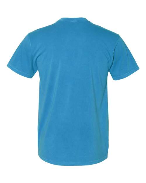 Next Level 7410 Unisex Inspired Dye Tee - Ocean - back