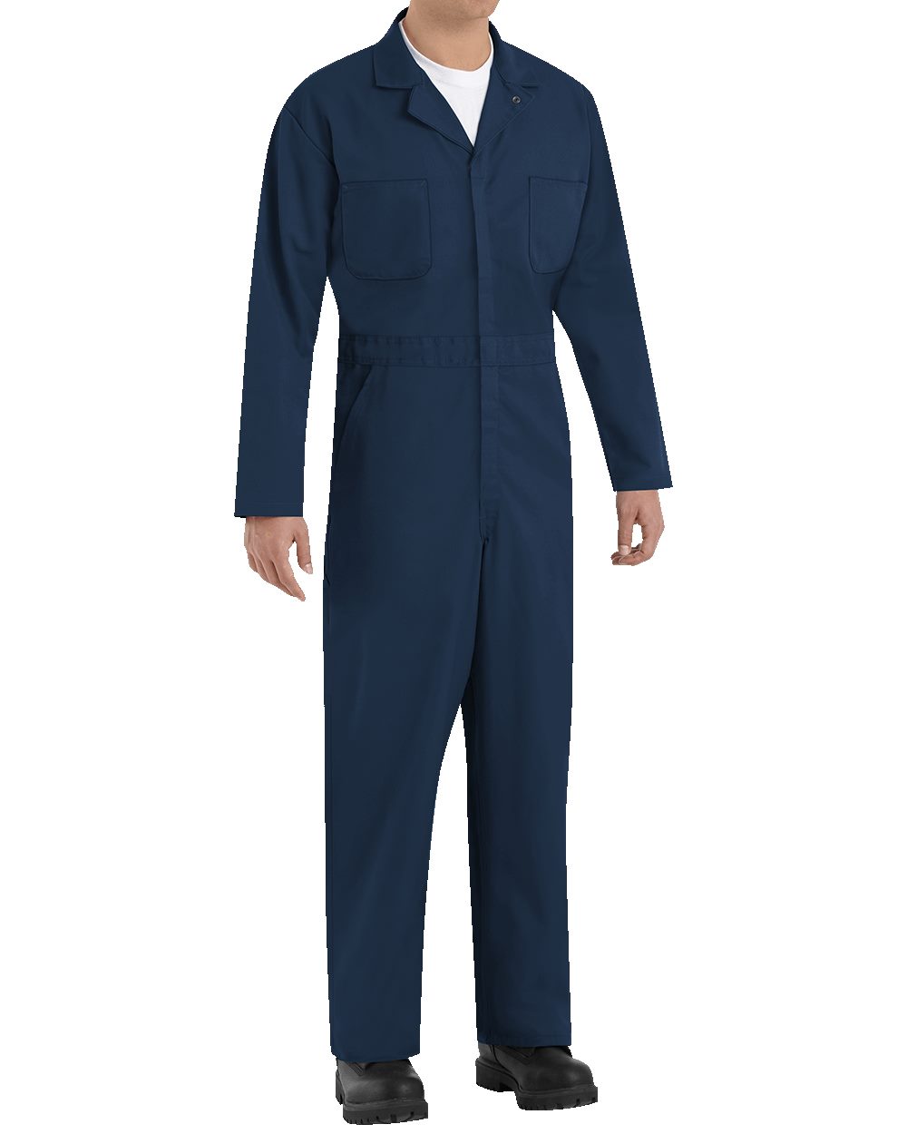 Red Kap CT10EXT Men's Extended Sizes Twill Action Back Coverall - style