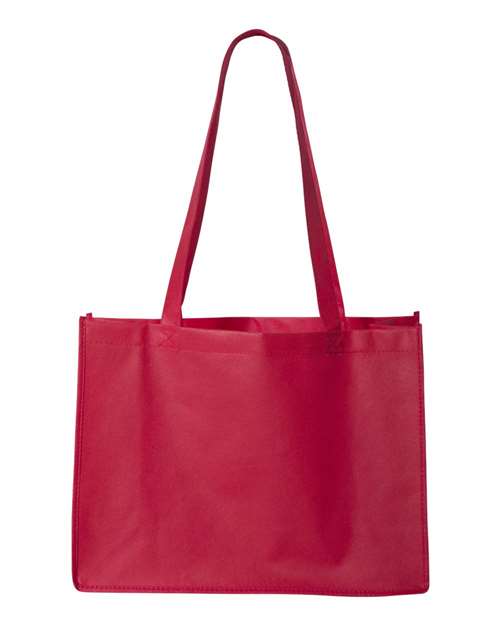 Liberty Bags A134 Non-Woven Deluxe Junior Tote - Red - back