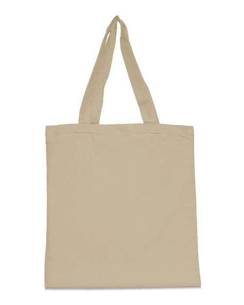 Liberty Bags 9860 Amy Cotton Canvas Tote - Natural - front