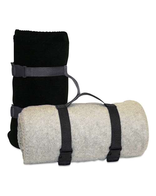 Alpine Fleece 8820 Blanket Strap - Black - front