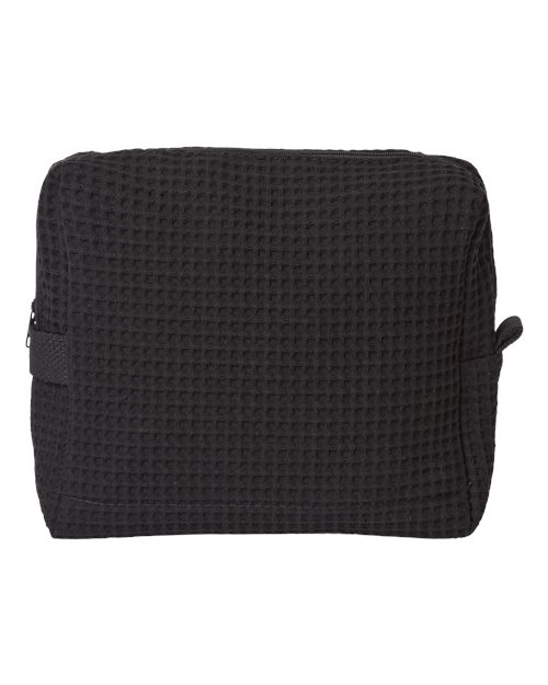 Liberty Bags 5770 Tammy Waffle Weave Spa Bag - Black - back