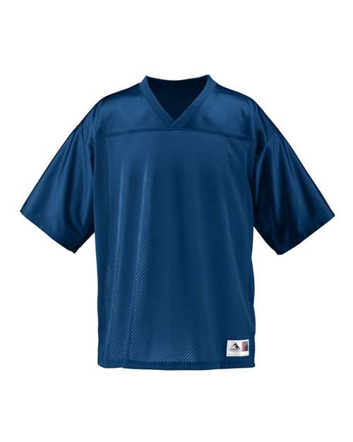 Augusta Sportswear 258 Youth Stadium Replica Jersey - Navy - front
