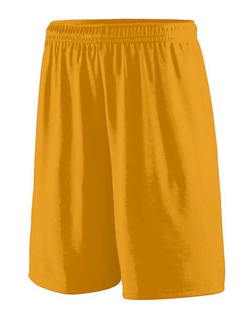 Augusta Sportswear 1420 Men's Training Shorts - Gold - side