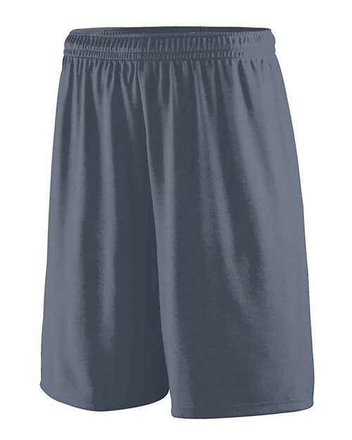 Augusta Sportswear 1420 Men's Training Shorts - Graphite - side