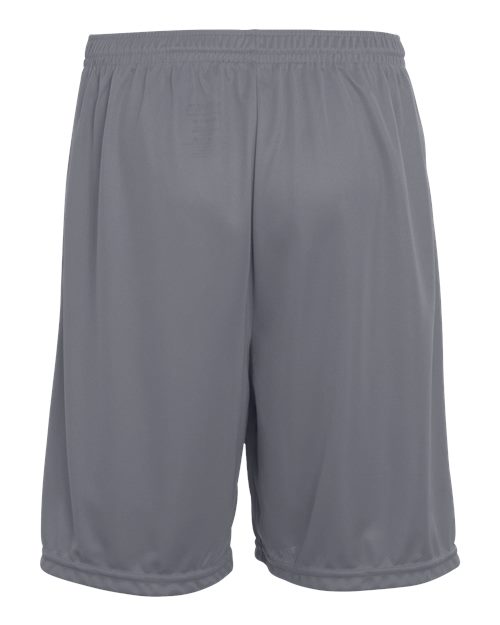 Augusta Sportswear 1421 Youth Training Shorts - Graphite - back