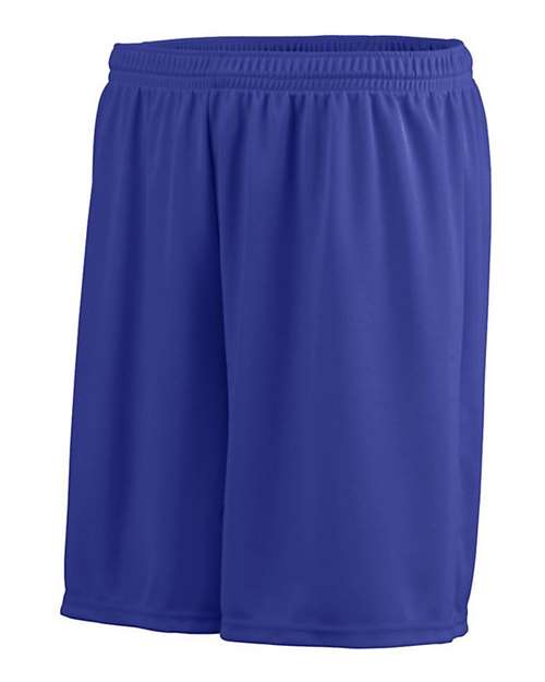 Augusta Sportswear 1425 Men's Octane Shorts - Purple - side