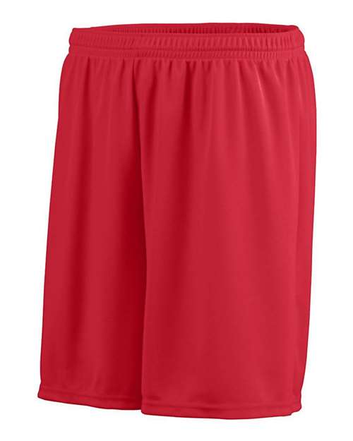 Augusta Sportswear 1426 Youth Octane Shorts - Red - side