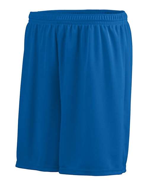 Augusta Sportswear 1426 Youth Octane Shorts - Royal - side