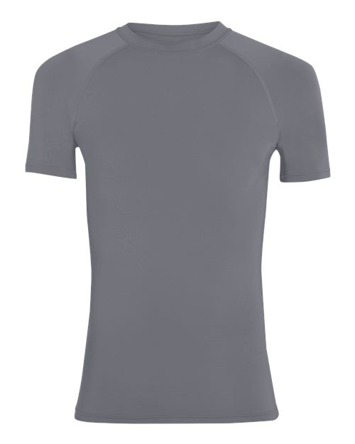 Augusta Sportswear 2601 Youth Hyperform Compression Raglan T-Shirt - Graphite - front